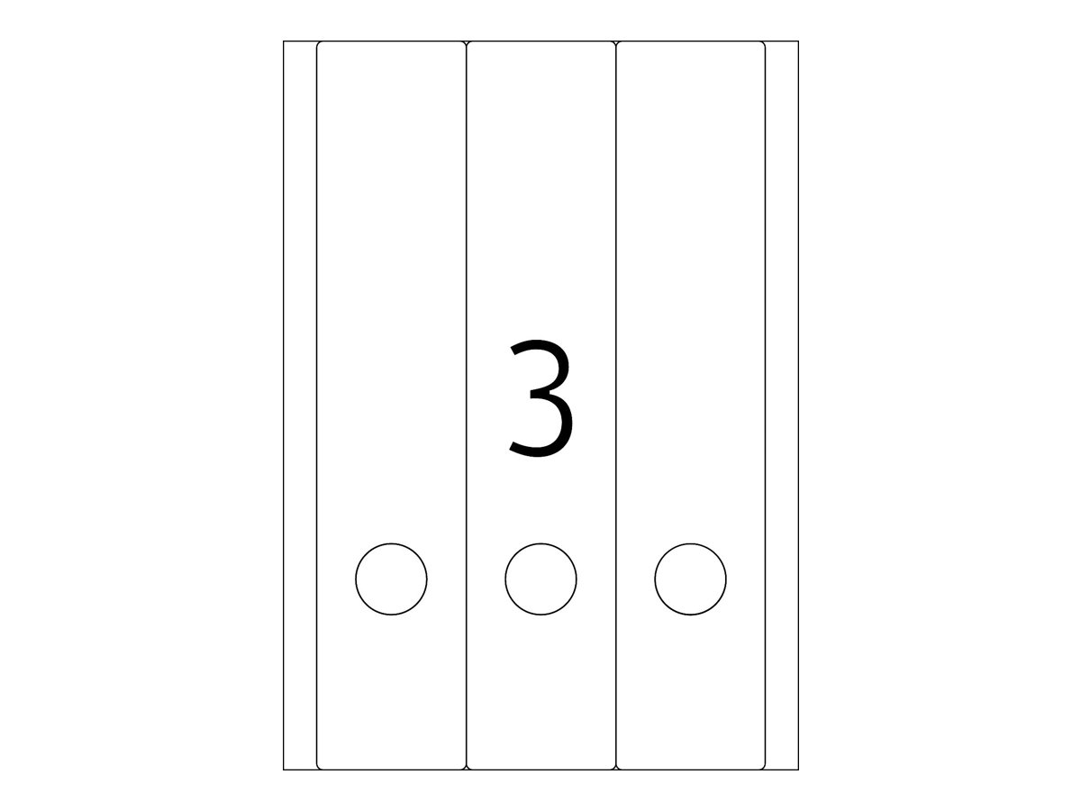 60 HERMA Ordneretiketten 5136 gelb 60 HERMA Ordneretiketten 5136 gelb
