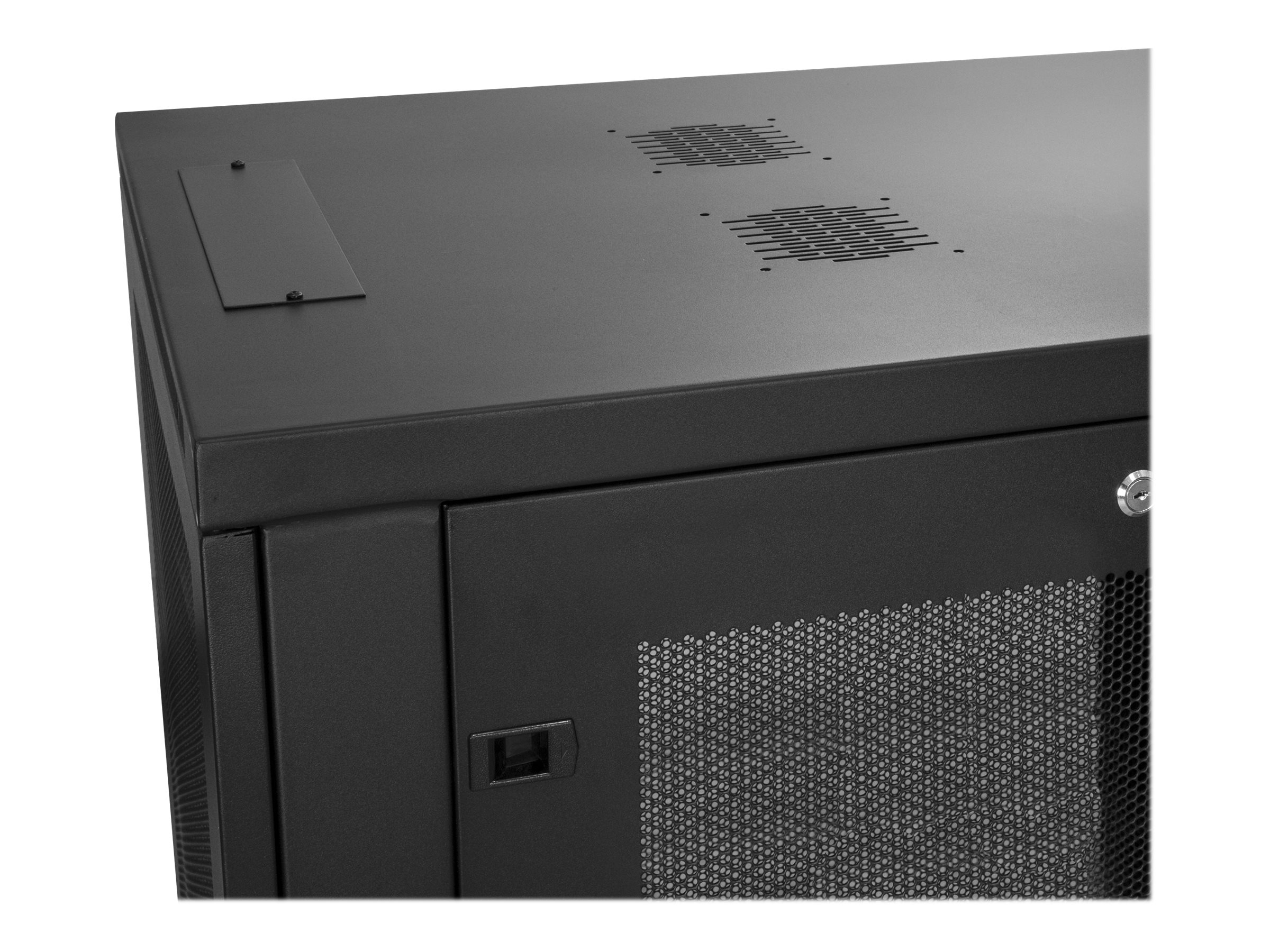 STARTECH.COM Server Rack Schrank - 78cm tiefes Gehaeuse - 18 HE - Netzwerk Server Schrank - Datenschrank