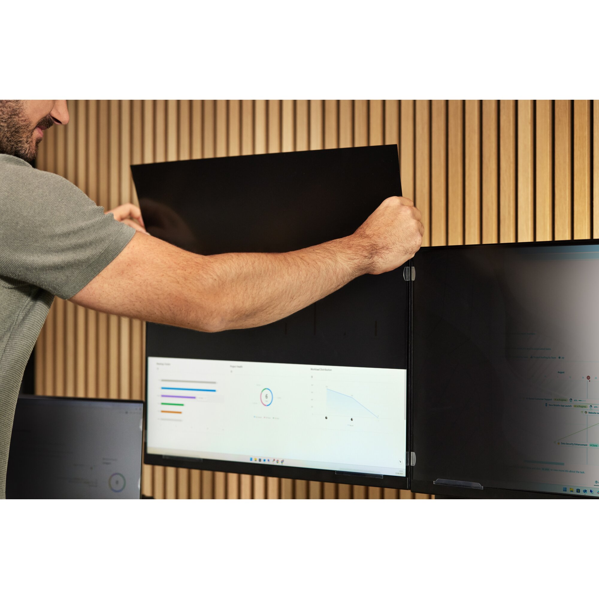 Kensington DisplayBlickschutzfolie für 62,2 cm 24,5 Zoll