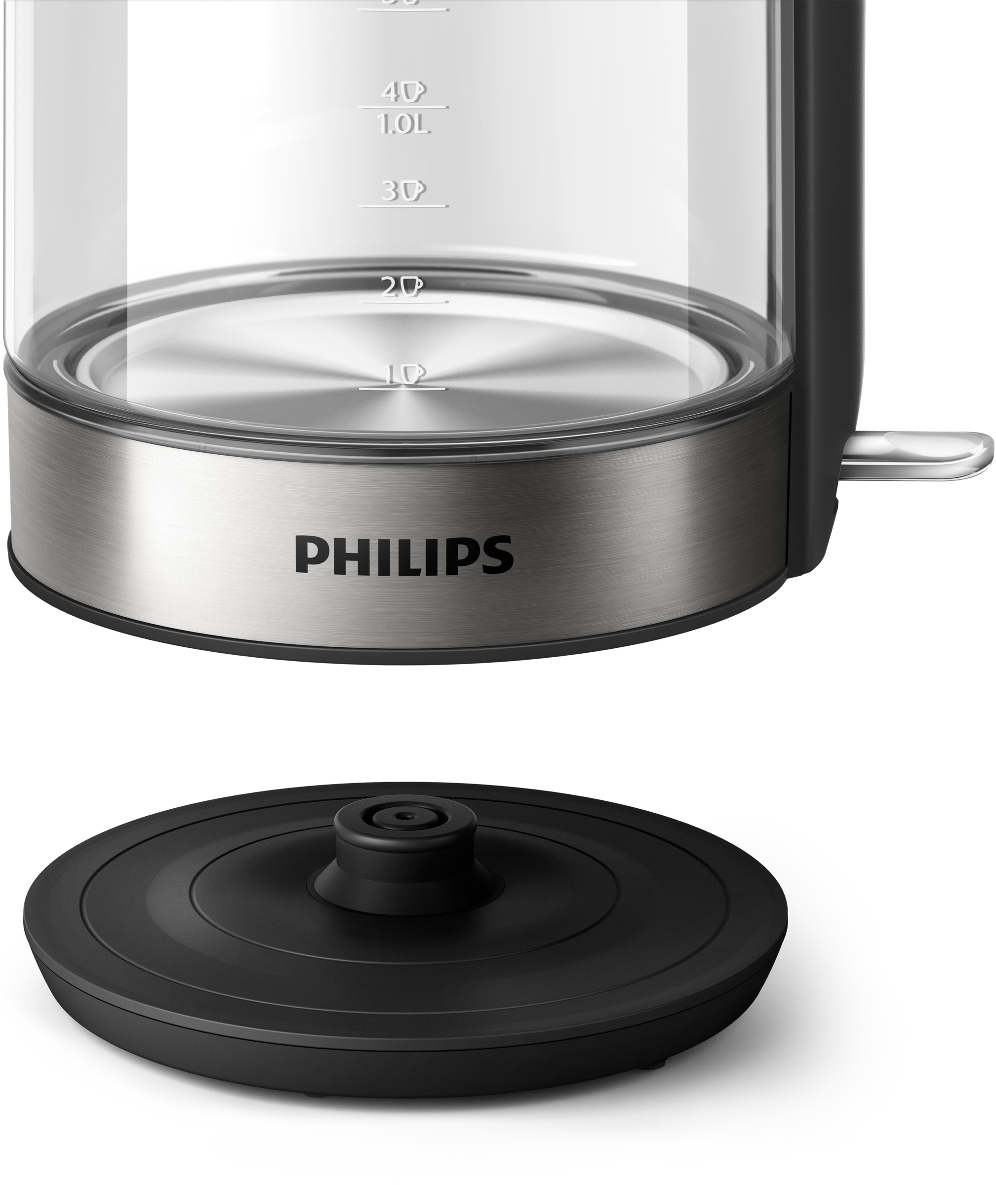 Philips Wasserkocher – 1.7 L Fassungsvermögen mit Kontrollanzeige, Glas, Pirouet Philips Wasserkocher – 1.7 L Fassungsvermögen mit Kontrollanzeige, Glas, Pirouet