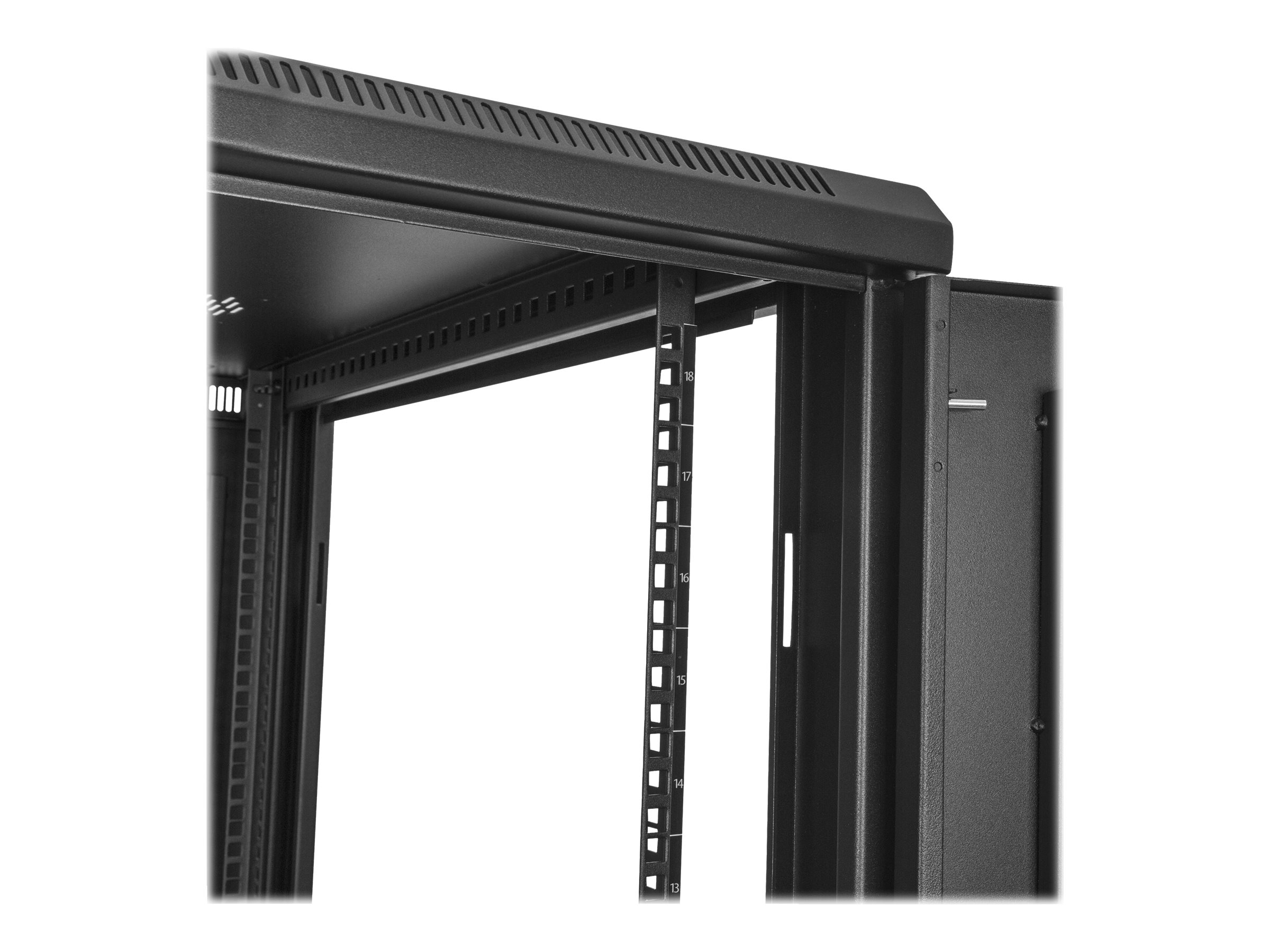 STARTECH.COM Server Rack Schrank - 78cm tiefes Gehaeuse - 18 HE - Netzwerk Server Schrank - Datenschrank