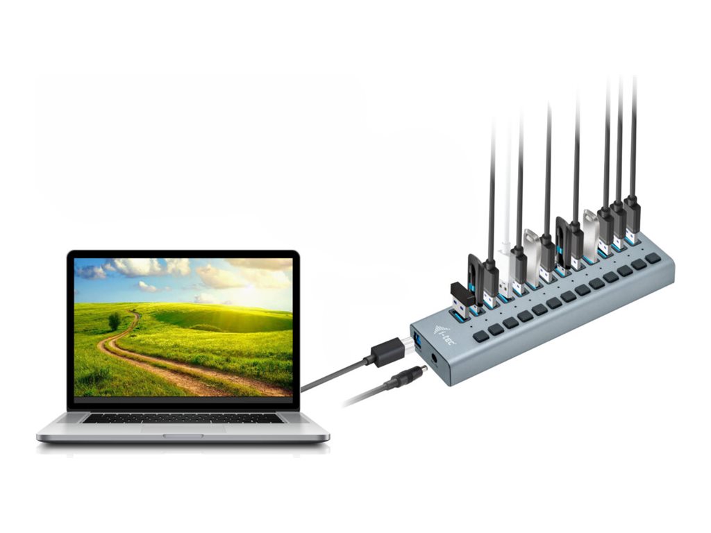 I-TEC USB 3.0 Charging HUB 13port port mit externem Netzadapter 60W 13x USB Ladeport fuer Tablets Notebooks Ultrabooks PC I-TEC USB 3.0 Charging HUB 13port port mit externem Netzadapter 60W 13x USB Ladeport fuer Tablets Notebooks Ultrabooks PC