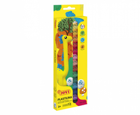 JOVI Knete PLASTILINA farbsortiert, 15 Farben je 15,0 g JOVI Knete PLASTILINA farbsortiert, 15 Farben je 15,0 g