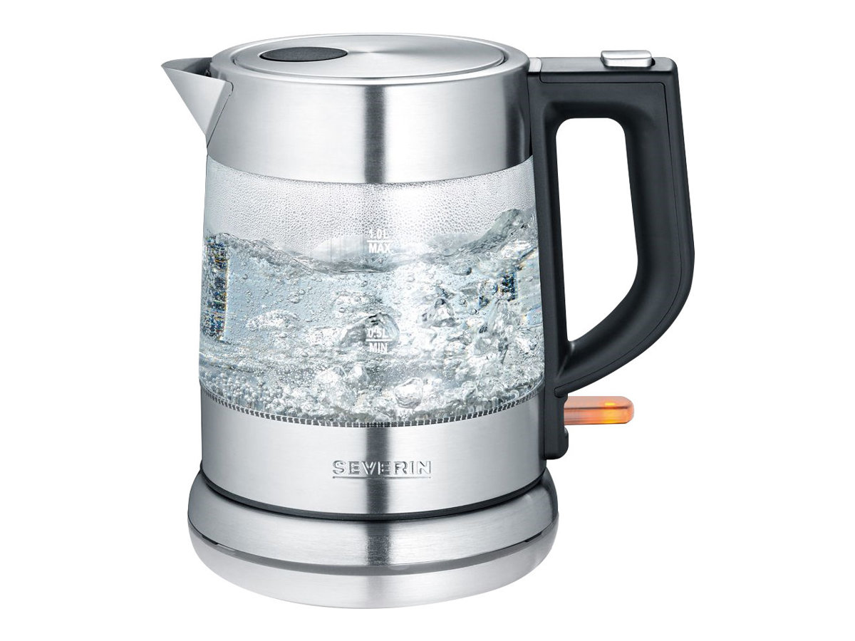 SEVERIN Wasserkocher WK 3468 transparent 1,0 l 2200 W