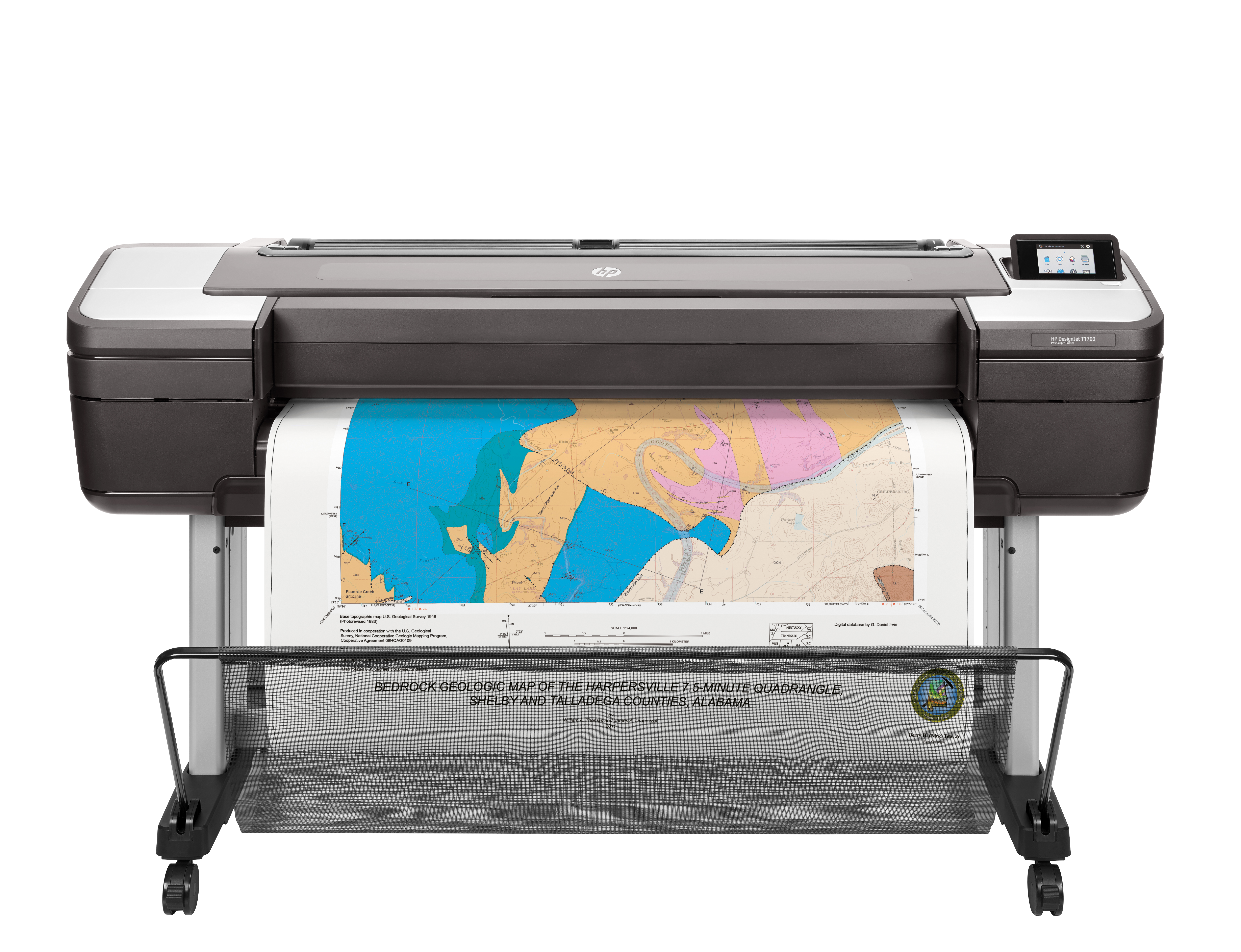 HP DesignJet T1700 44in PS Printer