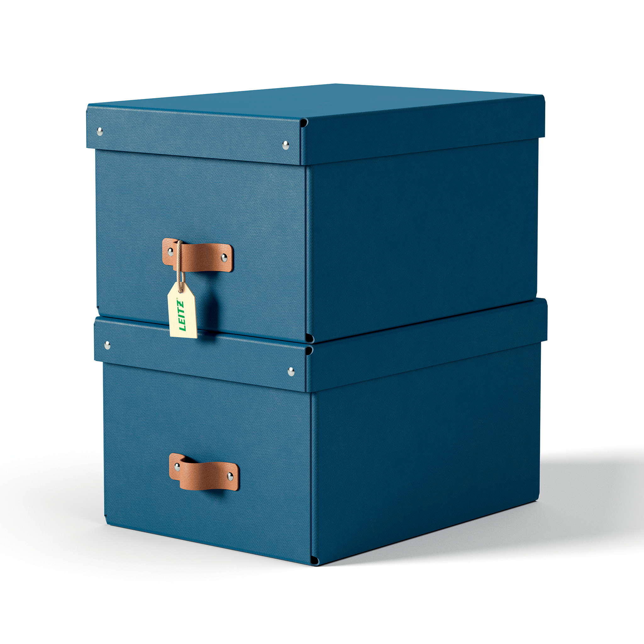 Esselte Leitz Puro Aufbewahrungsbox 17 l dunkelblau 27×37×20 cm