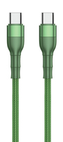 ACV USB Kabel Type C->Type C grün