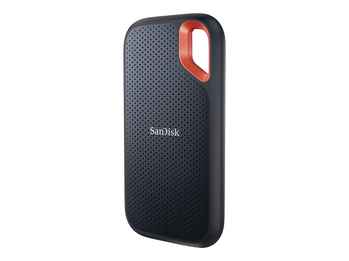 SanDisk Extreme Portable SSD V2 2 TB externe SSD-Festplatte schwarz, orange