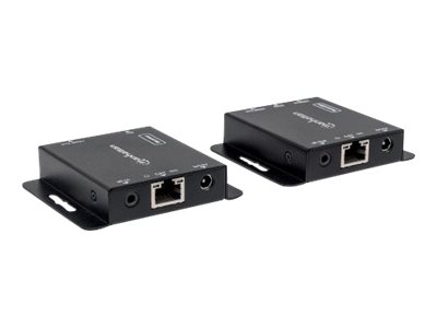 MANHATTAN HDMI over Ethernet Extender Kit Signalverstaerker 1080p bis zu 50 m ueber ein Cat6-Netzwerkkabel lokaler HDMI Ausgang