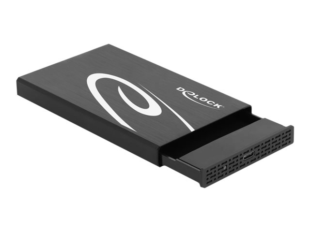 Delock Externes Gehäuse für 25 SATA HDD SSD mit SuperSpeed USB 10 Gbps