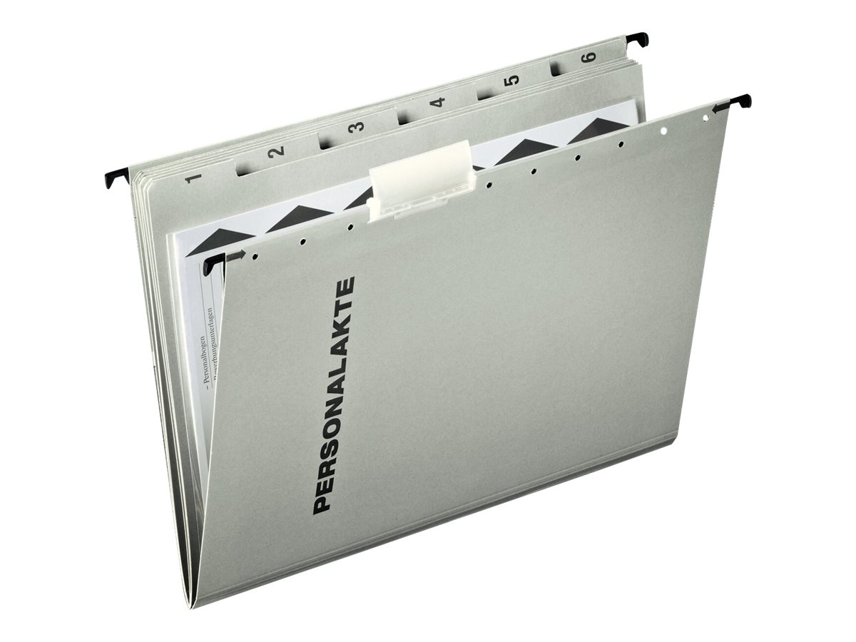 Esselte Leitz Personalmappen grau 15 Stück