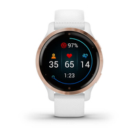 GARMIN Venu 2S Smartwatch weiÃ, rÃ³segold