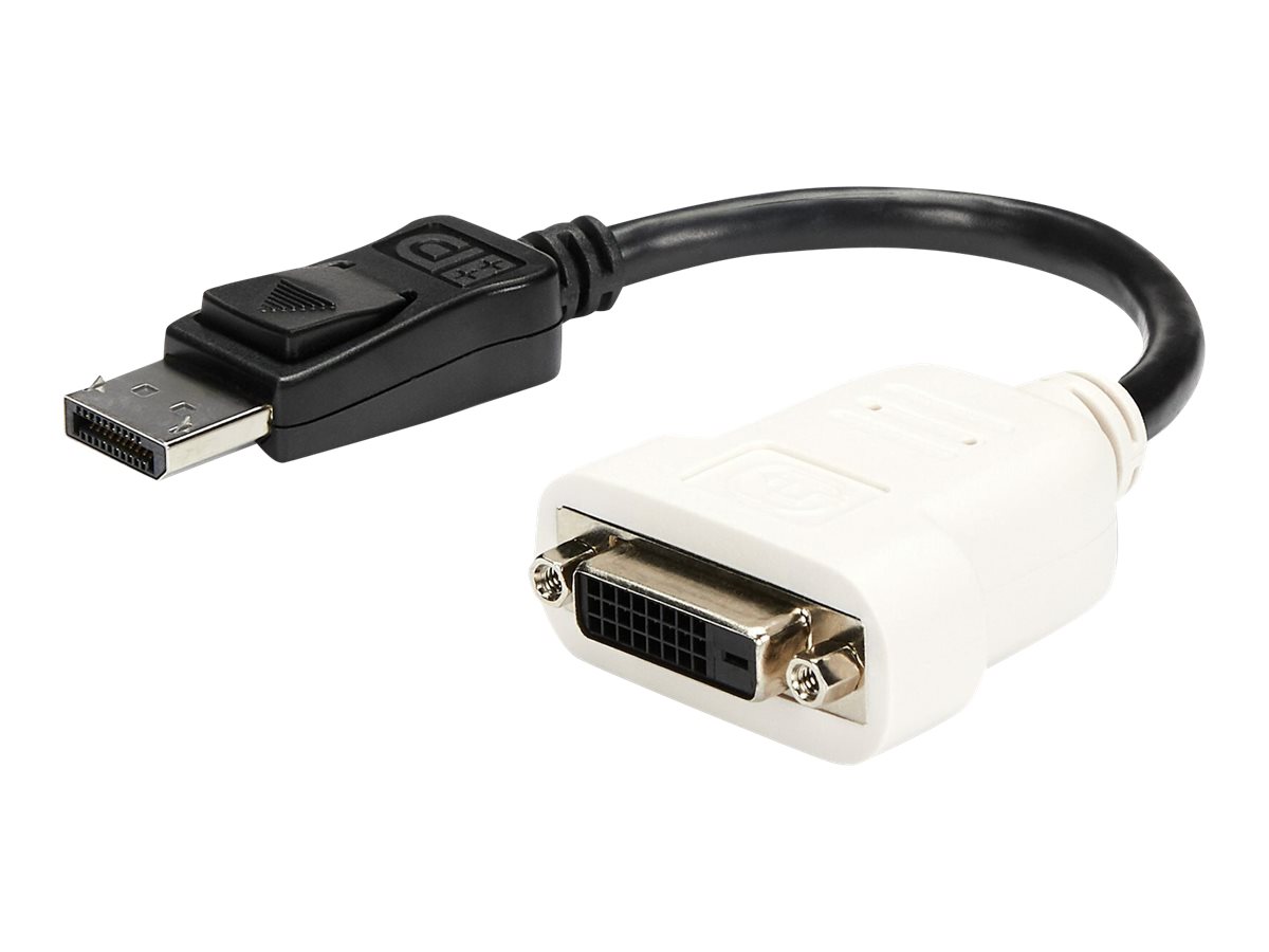 STARTECH.COM DisplayPort Adapter auf DVI - DP (Stecker) zu DVI-I (Buchse) Konverter - 1920x1200