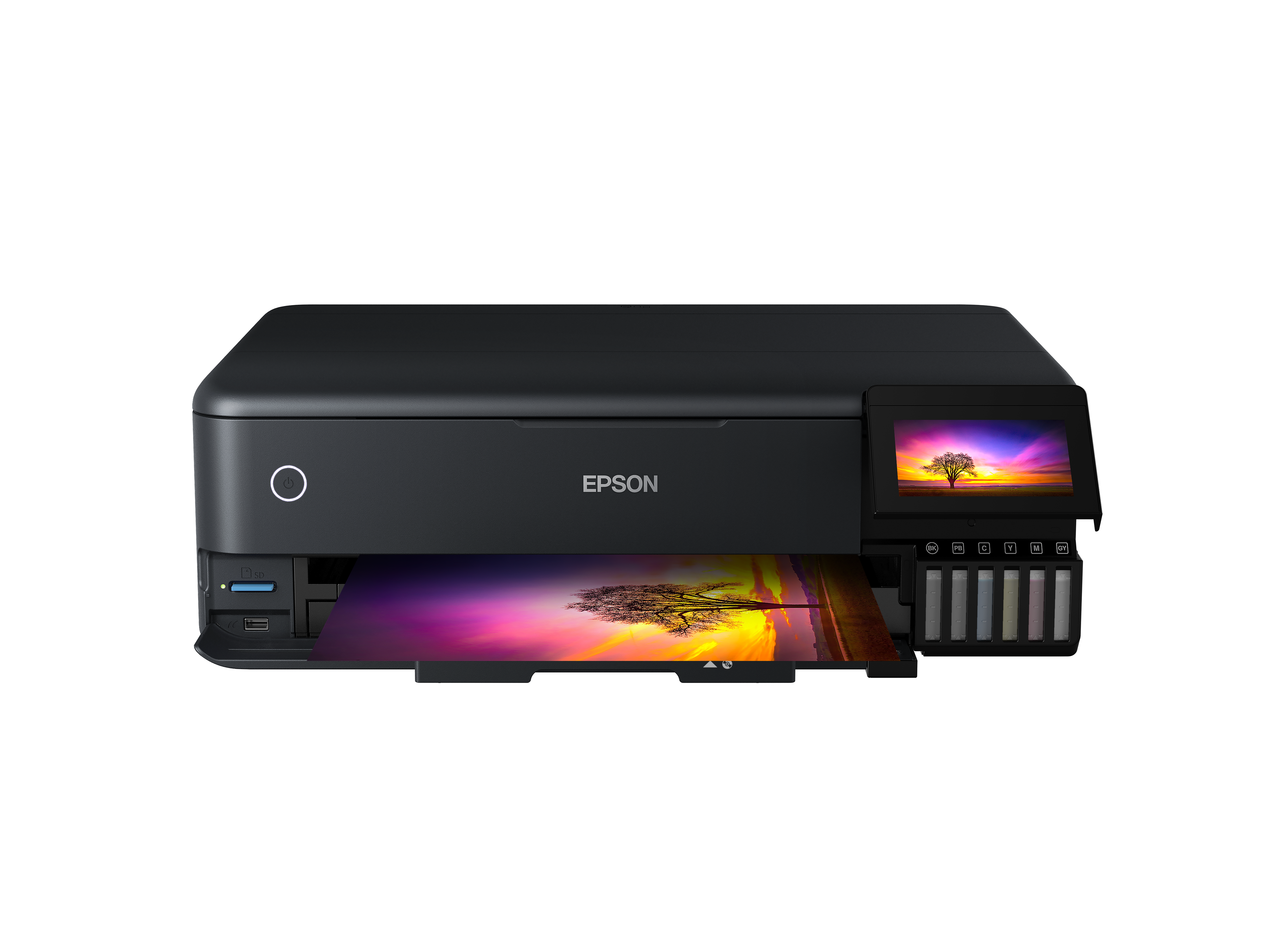 EPSON EcoTank ET8550 3 in 1 TintenstrahlMultifunktionsdrucker schwarz