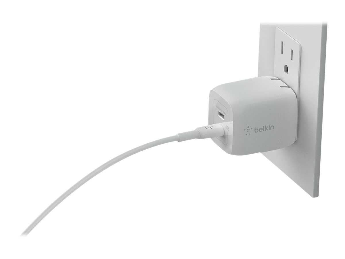 65W Dual USB-C GaN Ladegerät mit PD und PPS + 2m Kabel 65W Dual USB-C GaN Ladegerät mit PD und PPS + 2m Kabel