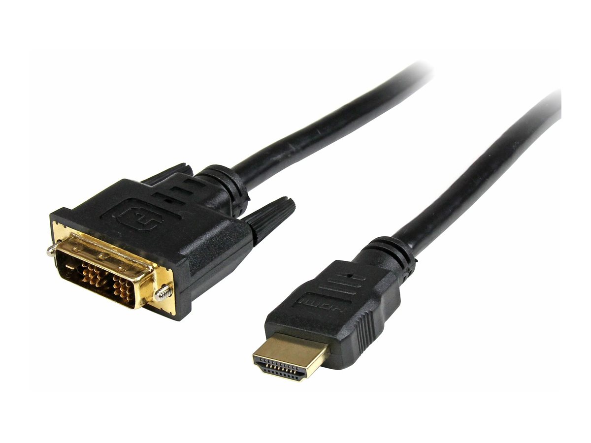 StarTech.com 50cm HDMI auf DVI-D Kabel - Stecker/Stecker