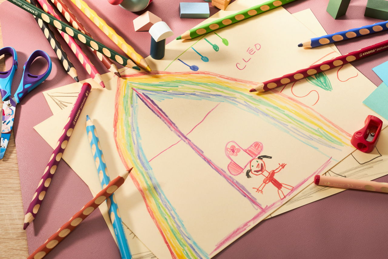 STABILO EASYcolors R Buntstifte farbsortiert, 12 St