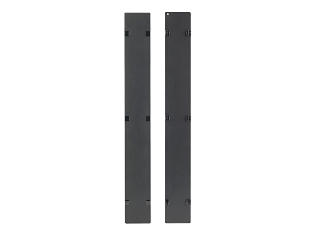 APC Rack cable management panel cover Black 42U TAA Compliant pack of 2