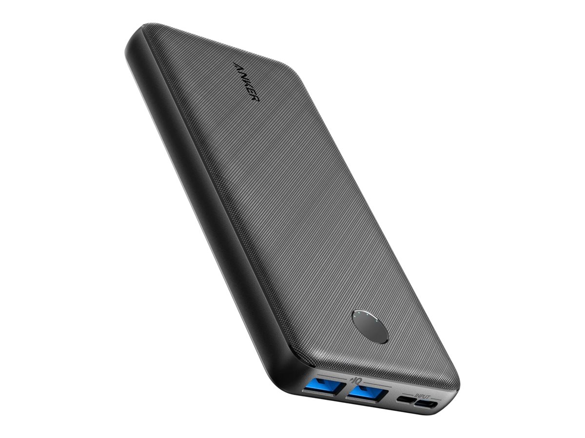 ANKER PowerCore III Sense 20K Powerbank Power Delivery (PD) 20.000mAh 1x USB-C 2x USB-A schwarz ANKER PowerCore III Sense 20K Powerbank Power Delivery (PD) 20.000mAh 1x USB-C 2x USB-A schwarz