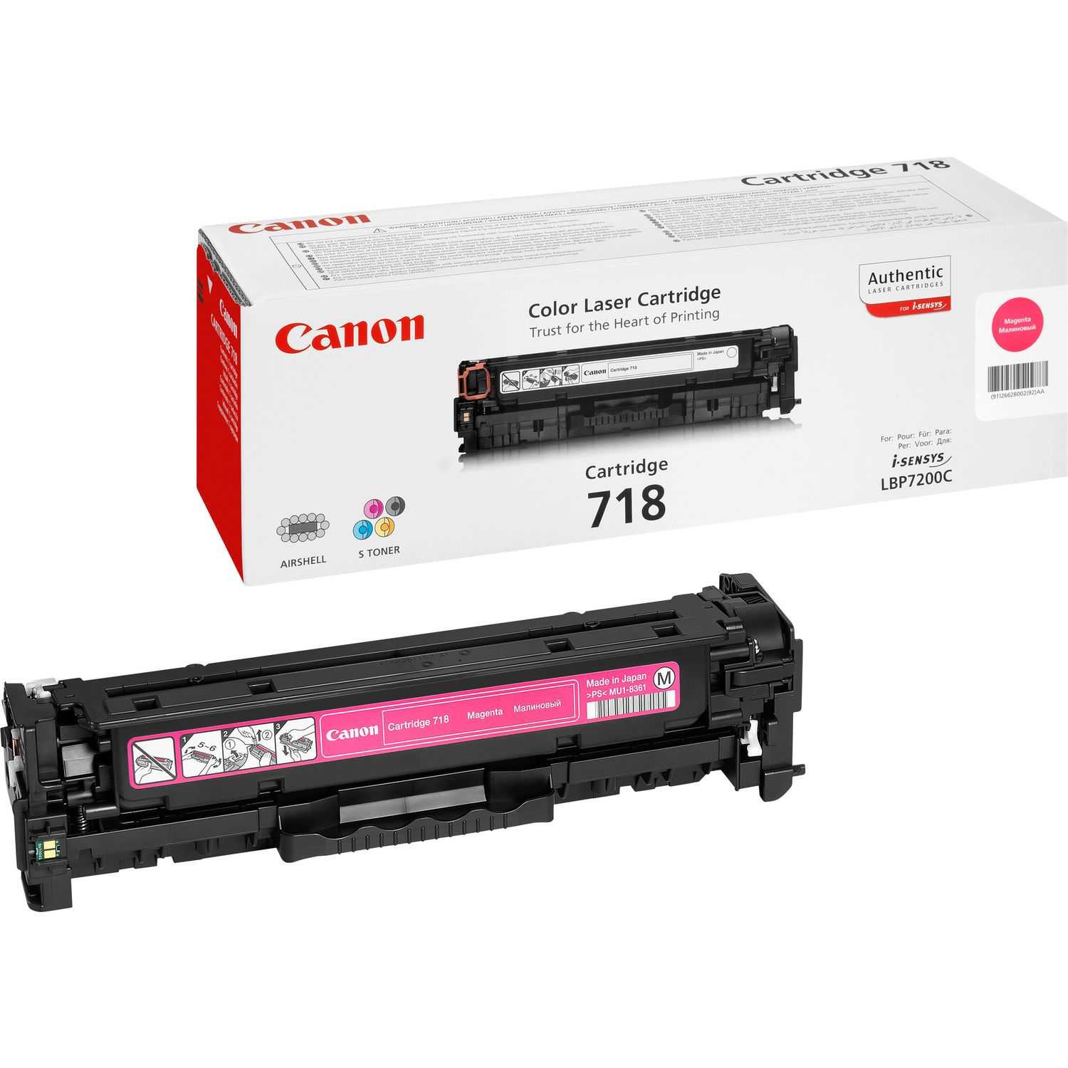 2660B002 CANON 718M LBP Cartridge 2660B002 CANON 718M LBP Cartridge