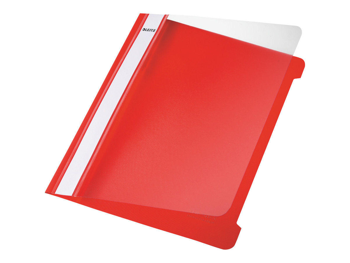 LEITZ Schnellhefter 4197 Kunststoff rot DIN A5
