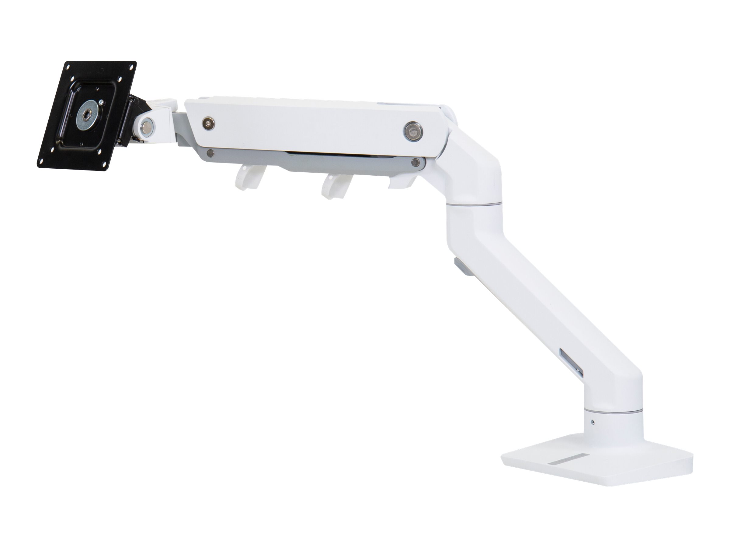 ERGOTRON HX monitor arm with HD monitor joint in white