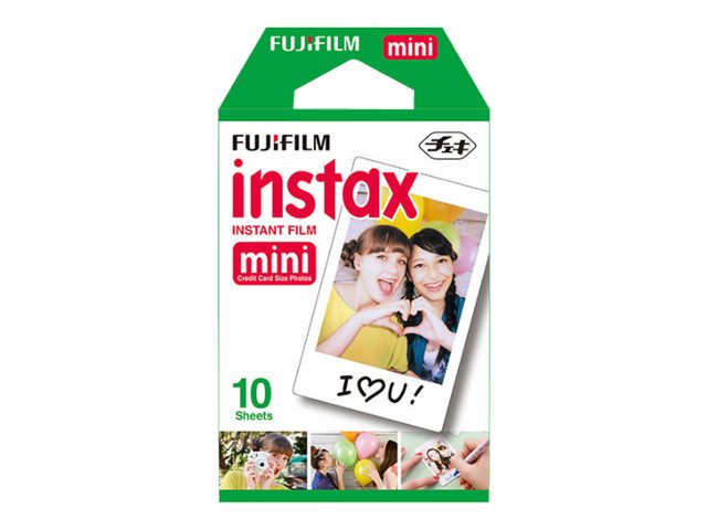 FUJIFILM instax mini Sofortbildkamera-Film weiss, 10 St. FUJIFILM instax mini Sofortbildkamera-Film weiss, 10 St.