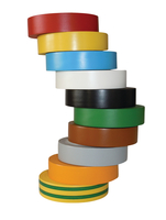 HellermannTyton Isolierband HTAPE-FLEX15-15x10-PVC-MIX 10 HellermannTyton Isolierband HTAPE-FLEX15-15x10-PVC-MIX 10