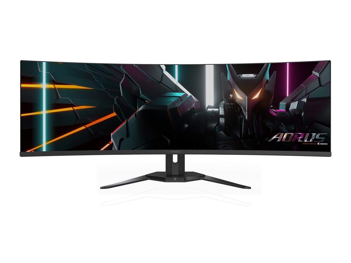 GIGABYTE AORUS CO49DQ 124,4cm 49Zoll DQHD TFT monitor 5120x1440 250cdm2 2xHDMI 21 1xDP 14