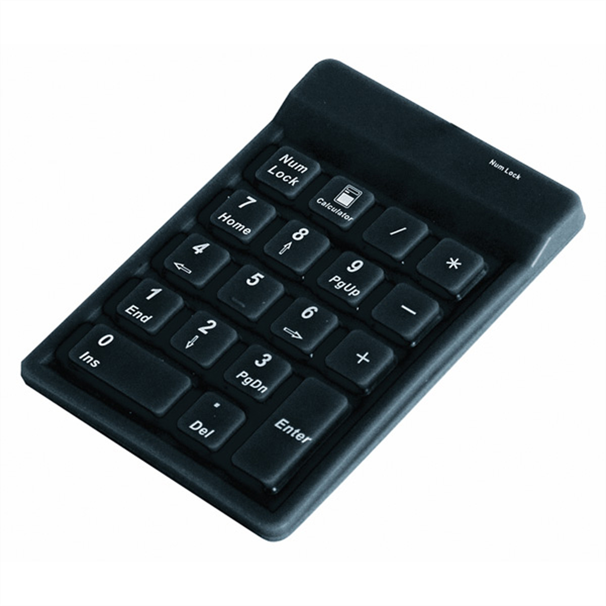 RaidSonic ICY BOX® ACK-118BK Nummernblock kabelgebunden schwarz