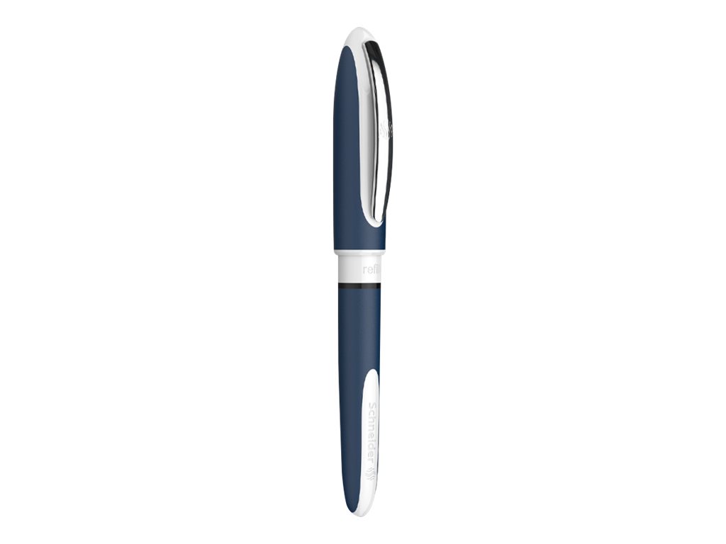 Schneider One Change Tintenroller blauweiß 0,6 mm, Schreibfarbe schwarz, 1 St