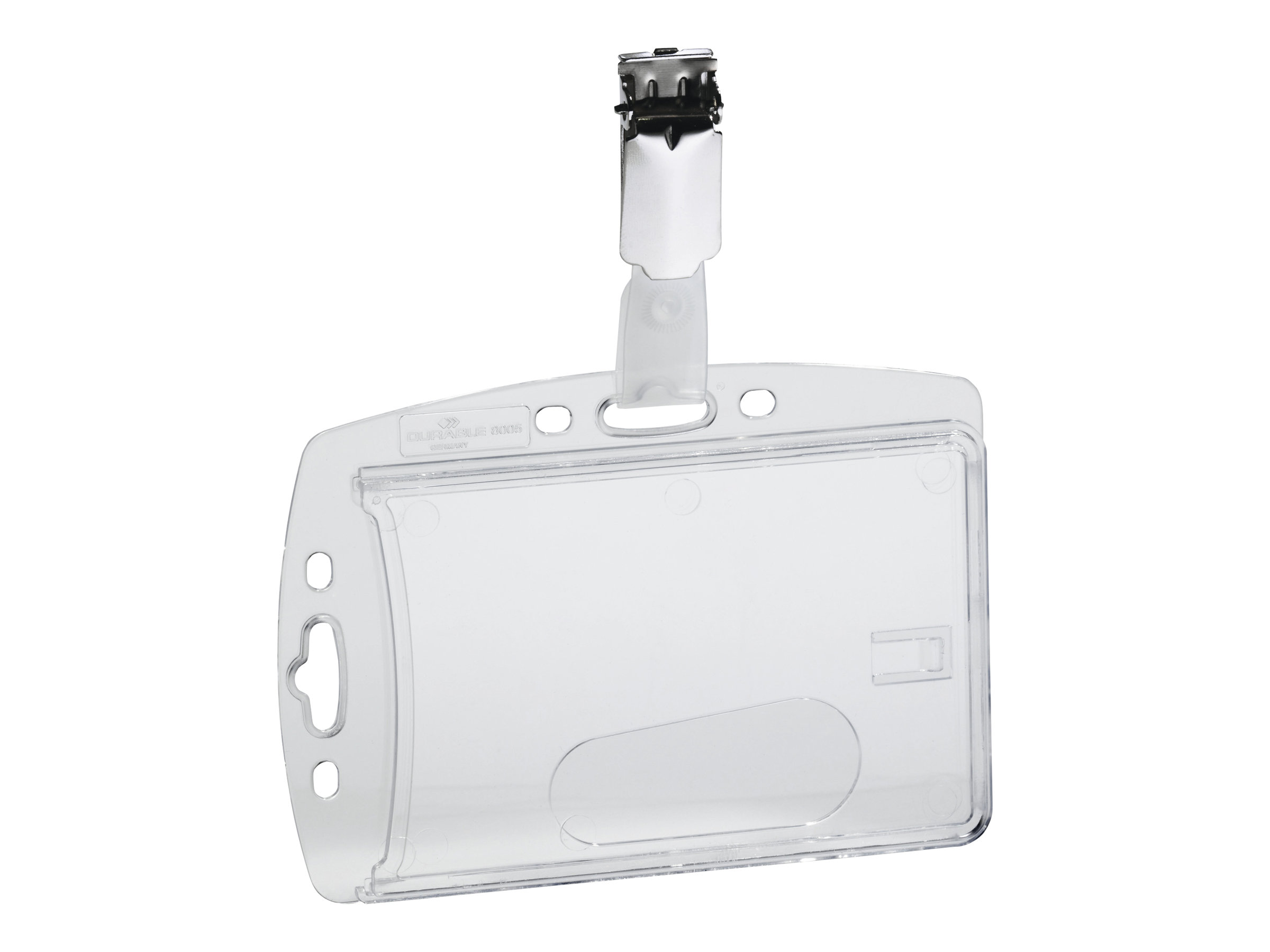 25 DURABLE Namensschilder mit Clip 8,5 x 5,4 cm 25 DURABLE Namensschilder mit Clip 8,5 x 5,4 cm