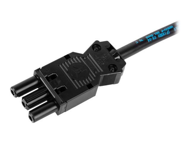 BACHMANN Gerätezuleitung Schutzkontakt/Gerätekupplung GST18-3 schwarz 7m BACHMANN Gerätezuleitung Schutzkontakt/Gerätekupplung GST18-3 schwarz 7m