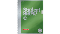 BRUNNEN Collegeblock Student Premium Lineatur 20 blanko DIN A4 ohne Rand BRUNNEN Collegeblock Student Premium Lineatur 20 blanko DIN A4 ohne Rand