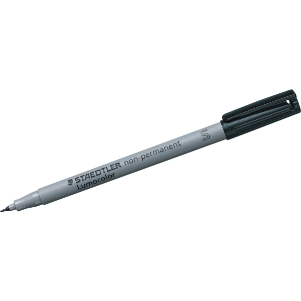 10 STAEDTLER Lumocolor Folienstifte schwarz 0,4 mm non-permanent 10 STAEDTLER Lumocolor Folienstifte schwarz 0,4 mm non-permanent