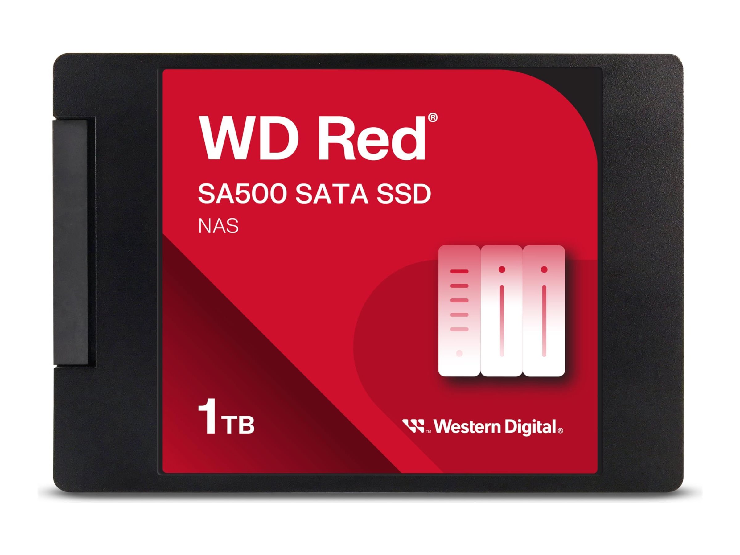 WD Red SSD SA500 NAS 1TB 6,35cm 2,5Zoll SATA III 6 Gb/s internal single-packed
