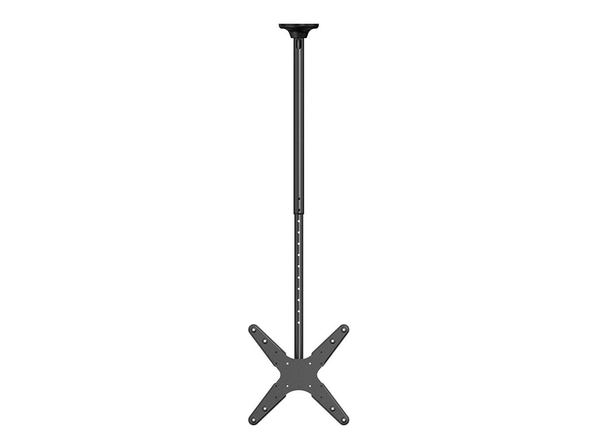 NEOMOUNTS Flat Screen Ceiling Mount Height 106-156 cm 81,3-190,5cm 32-75Zollh Black