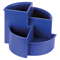 helit Stiftehalter Linear blau Kunststoff 4 Faecher 14,0 x 14,0 x 10,0 cm helit Stiftehalter Linear blau Kunststoff 4 Faecher 14,0 x 14,0 x 10,0 cm
