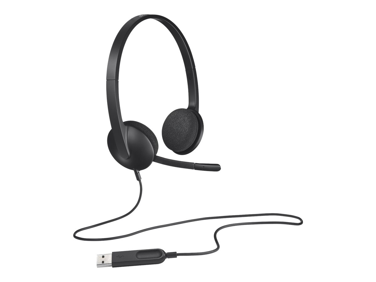 LOGITECH H340 STEREO USB-A HEADSET LOGITECH H340 STEREO USB-A HEADSET