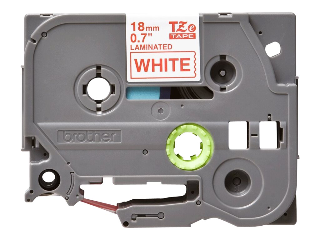 TZE242 BROTHER PTOUCH 18mm WEISS-ROT