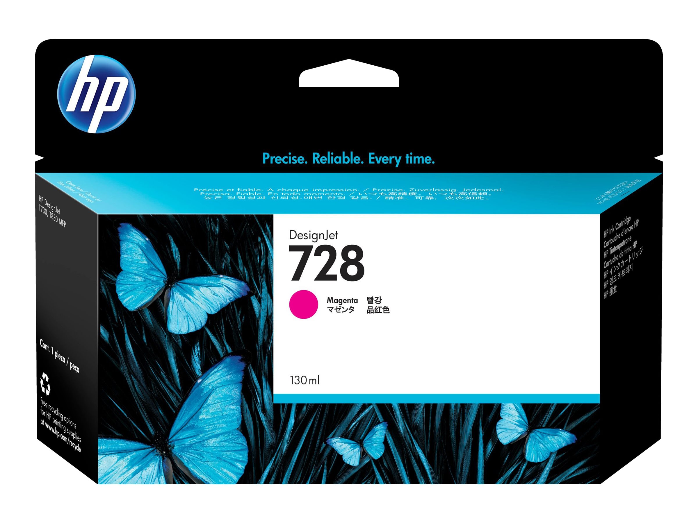 HP 728 130-ml Magenta Tintenpatrone HP 728 130-ml Magenta Tintenpatrone