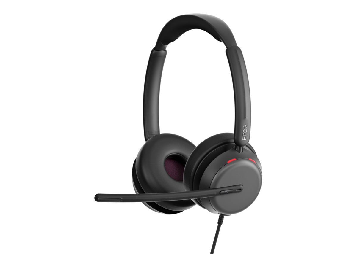 EPOS IMPACT 860T ANC Stereo USB-C Headset mit Active Noise Cancelling USB-A Adapter Teams zertifiziert EPOS IMPACT 860T ANC Stereo USB-C Headset mit Active Noise Cancelling USB-A Adapter Teams zertifiziert
