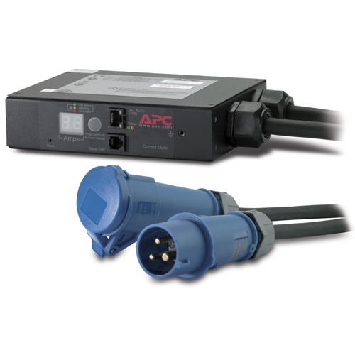 APC InLine Current Meter AP7152B Current monitoring device AC 230V Ethernet 10100 RS232 output connectors 1
