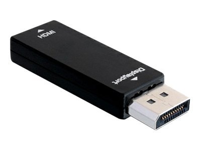 Delock Adapter Displayport 1.1 Stecker > HDMI Buchse schwarz Delock Adapter Displayport 1.1 Stecker > HDMI Buchse schwarz