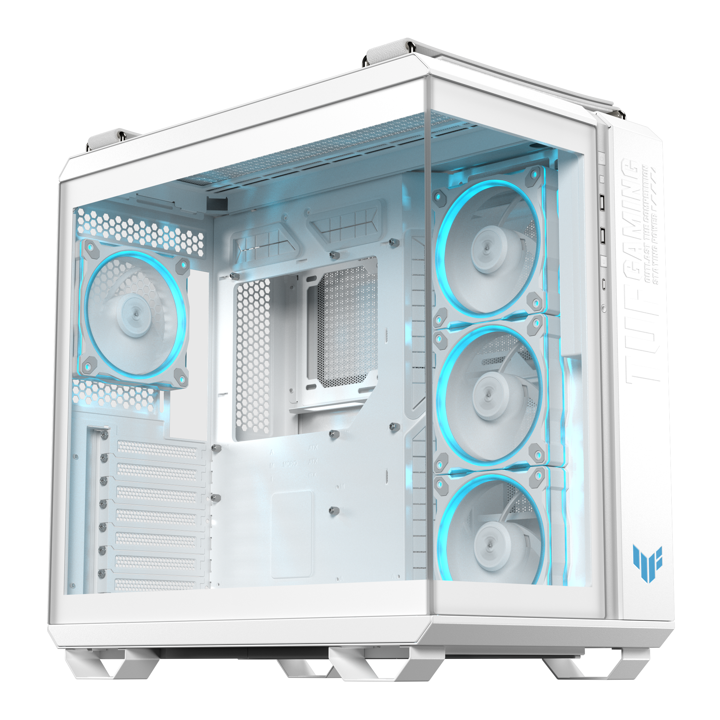 ASUS TUF GAMING GT502 HORIZON TG ARGB WHITE