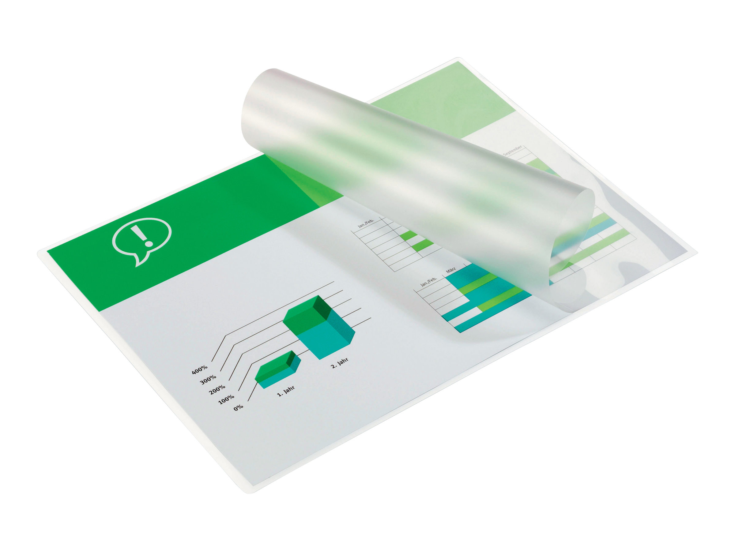 100 GBC Laminierfolien glänzend für A6 75 micron 100 GBC Laminierfolien glänzend für A6 75 micron