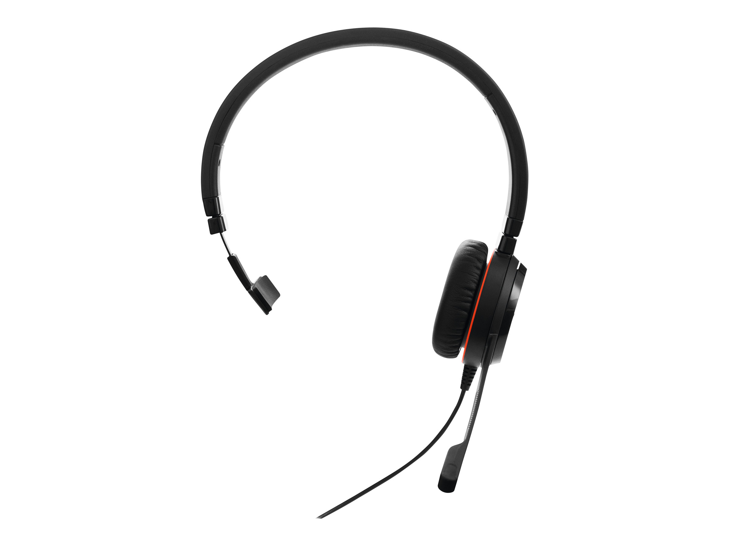 JABRA EVOLVE 20 UC Mono USB Headband Noise cancelling USB connector with mute-button and volume control on the cord