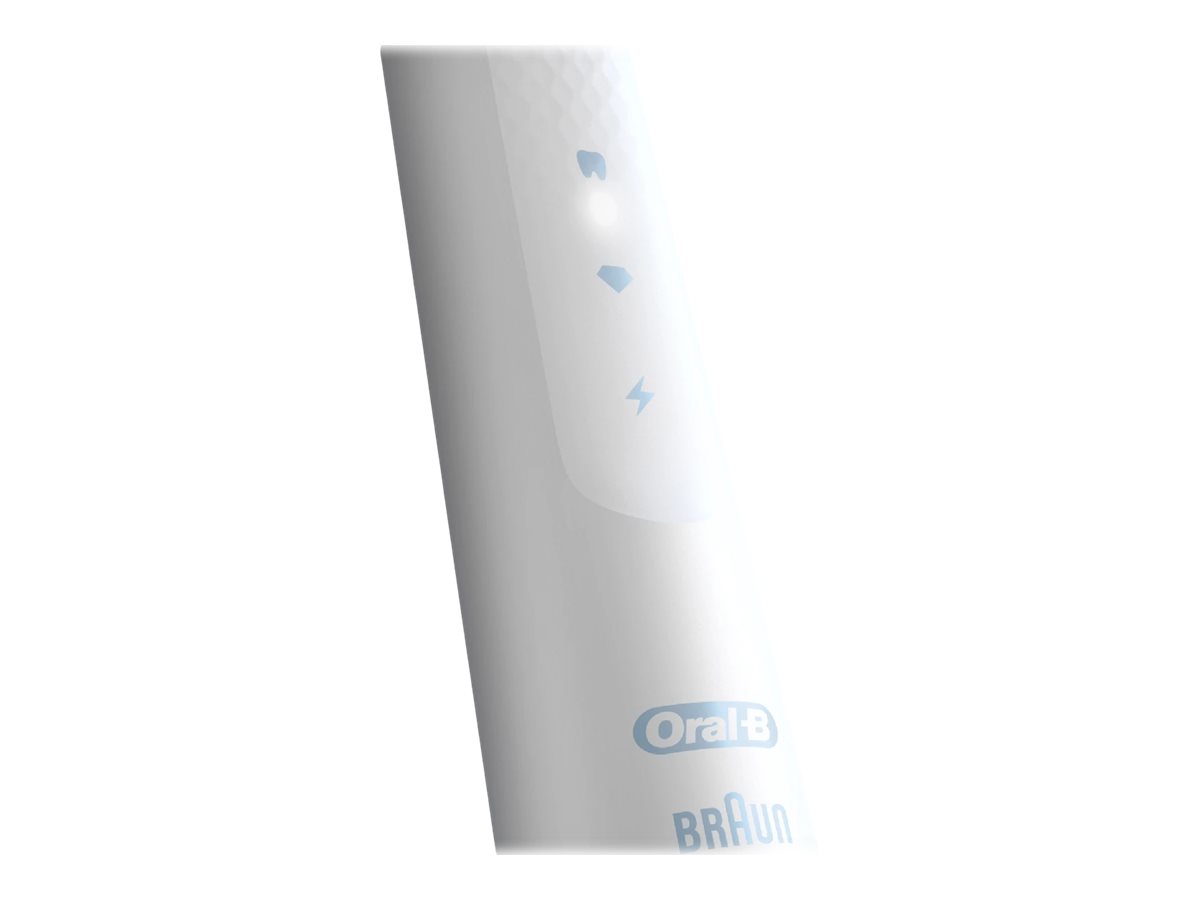 Braun Oral-B Pulsonic Slim Clean 2500 Elektrische Schallzahnbürste, weiß für eine sanfte Zahnreinigung, 2 Putzmodi inkl. Aufhellen, Timer, 2 Aufsteckbürsten & Reiseetui