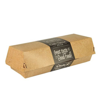 50 PAPSTAR Burger-Boxen Good Food 21,0 x 6,2 cm 50 PAPSTAR Burger-Boxen Good Food 21,0 x 6,2 cm