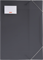 BRUNNEN Zeichenmappe FACT!pp DIN A3 grau transparent BRUNNEN Zeichenmappe FACT!pp DIN A3 grau transparent